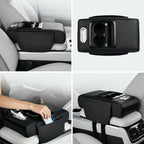 Boîte d'accoudoir de voiture multifonction