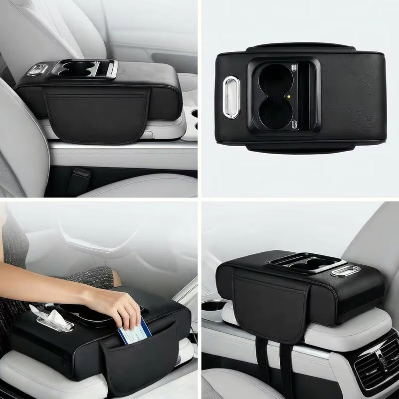 Boîte d'accoudoir de voiture multifonction